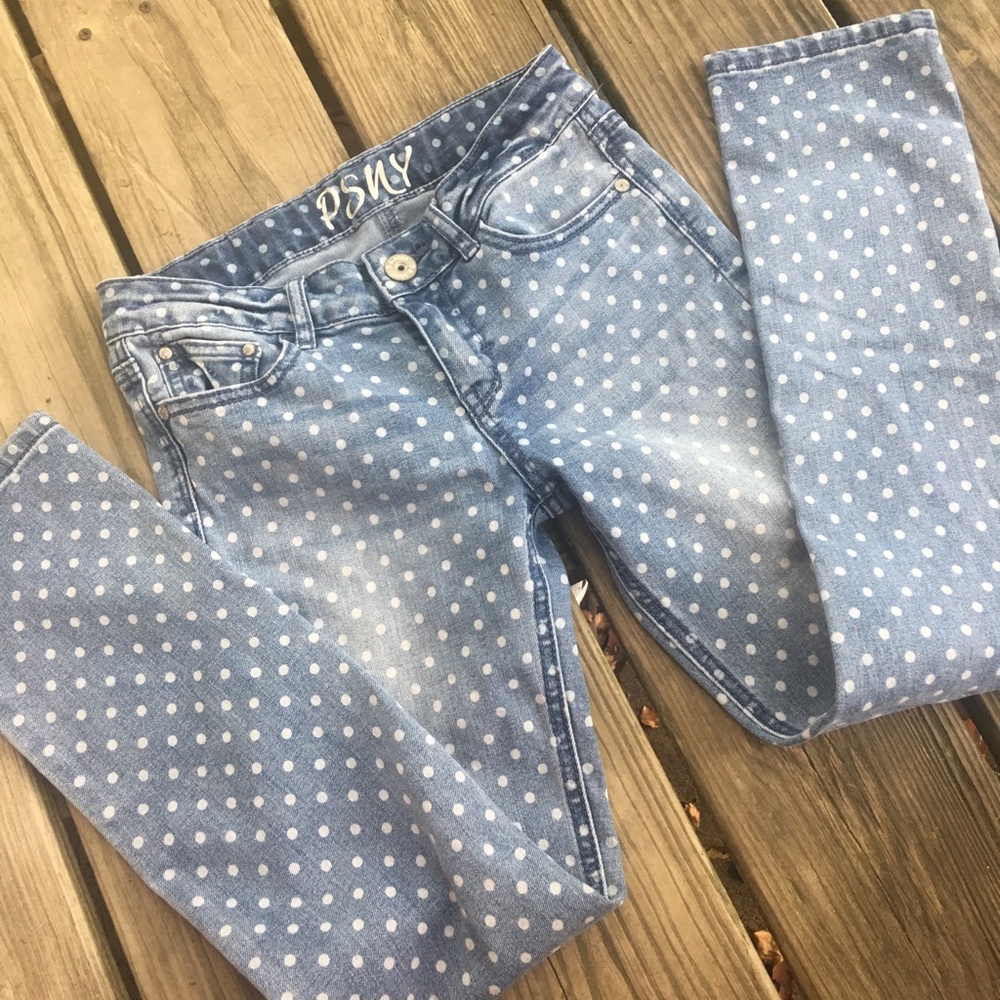 Girls Polkadot jeans